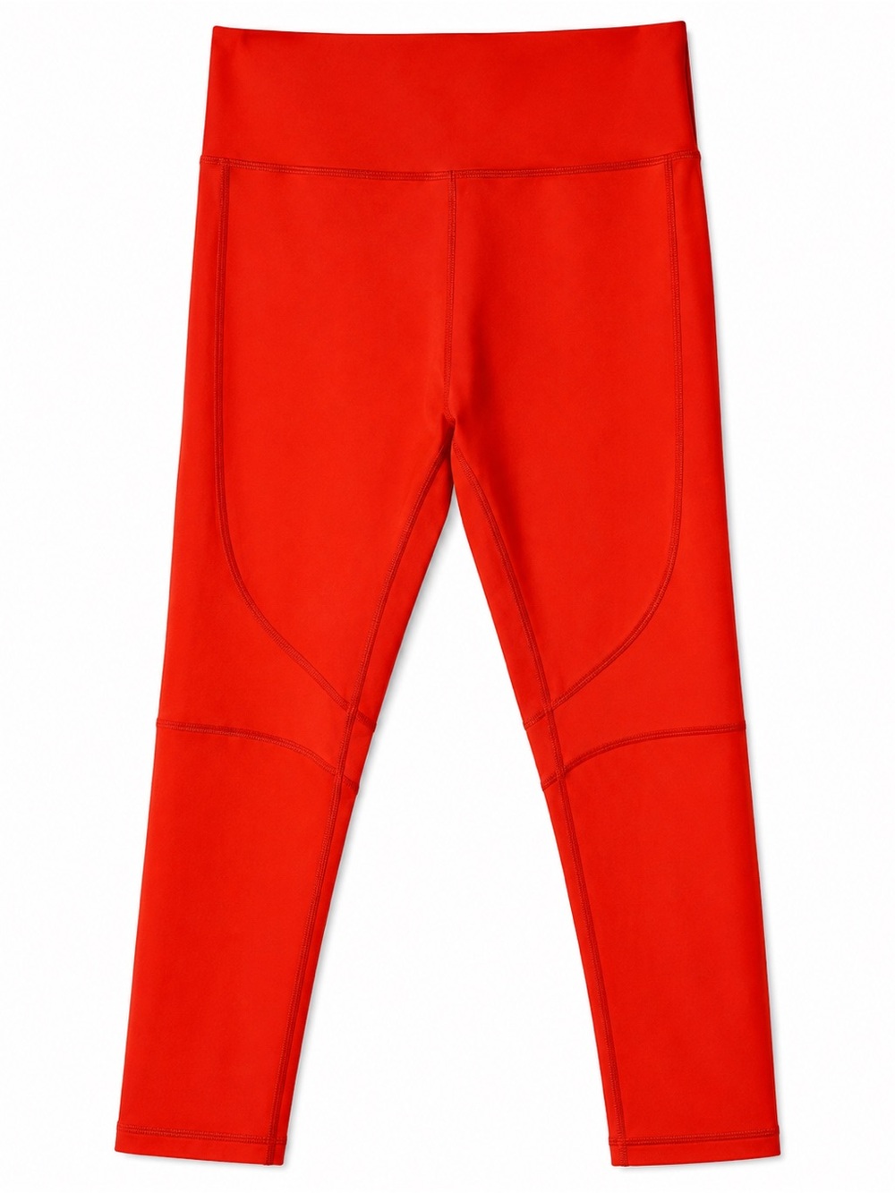 Alala Red Orange High-Waist Performance Leggings